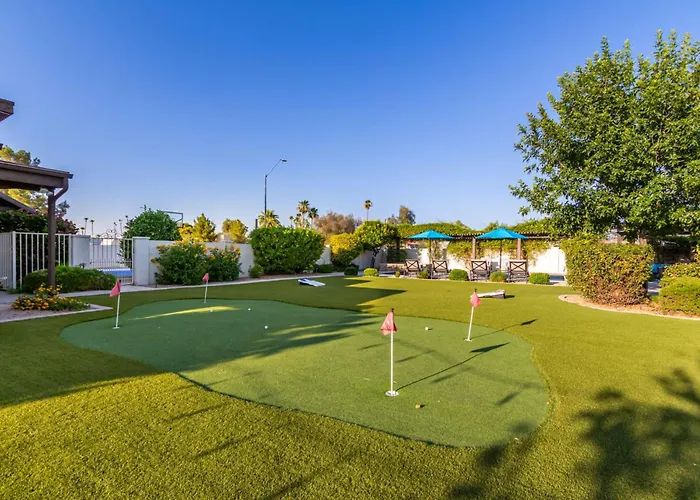 Charming Desert & Casitas With Sportcourt & Pool Ferienhaus Phoenix